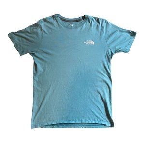 The North Face Never Stop Exploring Mens Teal Short Sleeve Tee